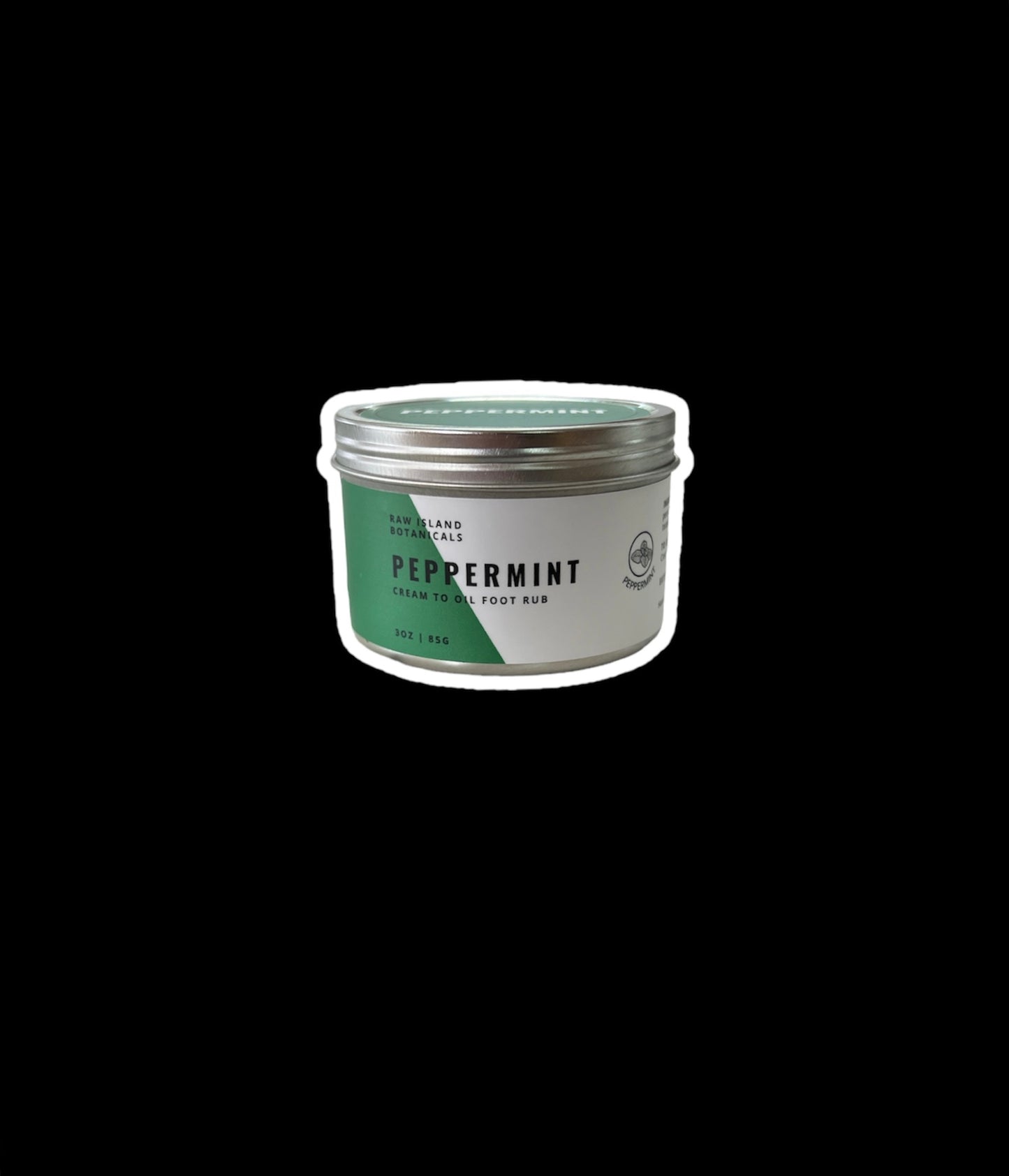 Peppermint Cream to Oil Foot Rub
