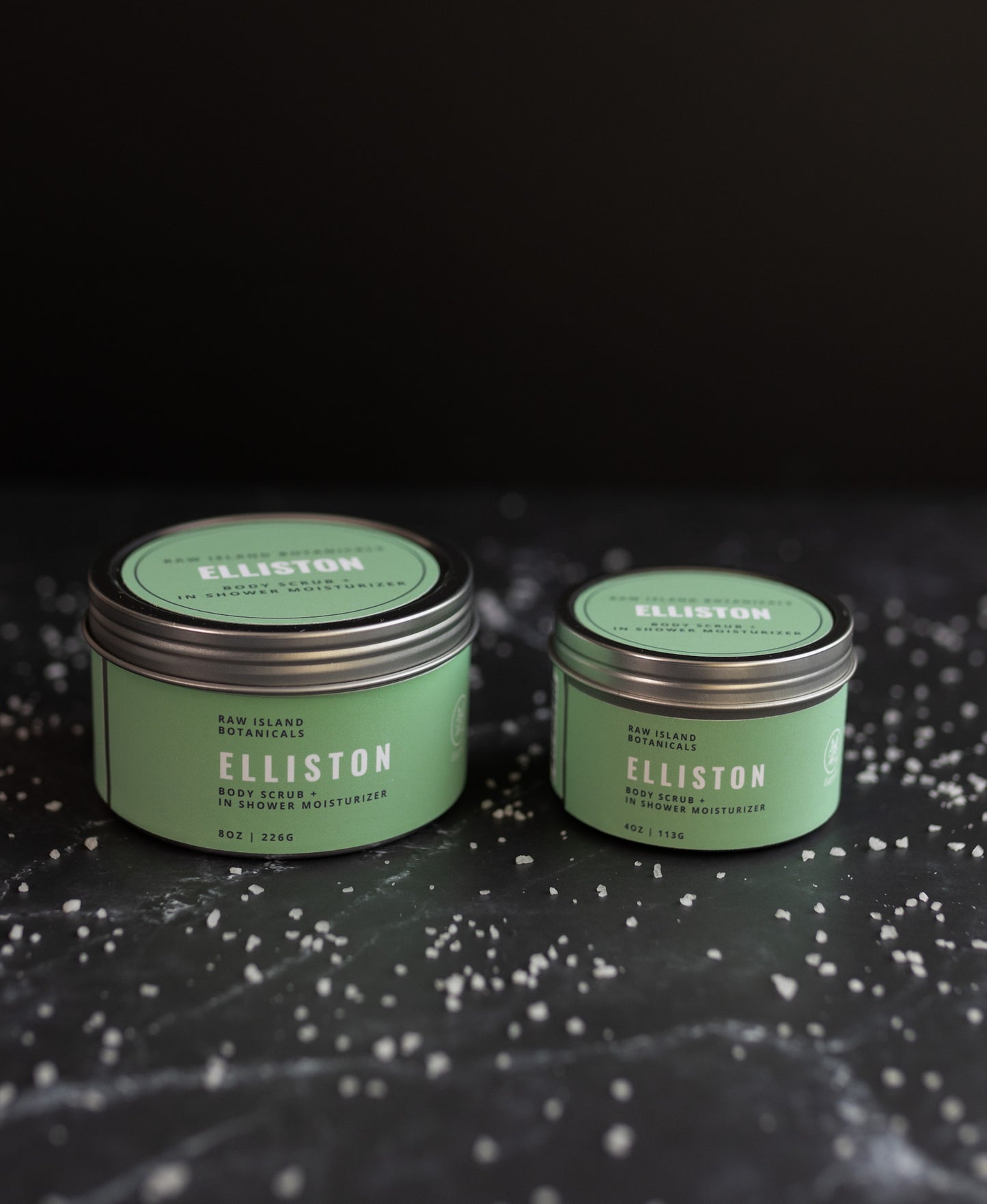 Elliston Body Scrub and In-Shower Moisturizer