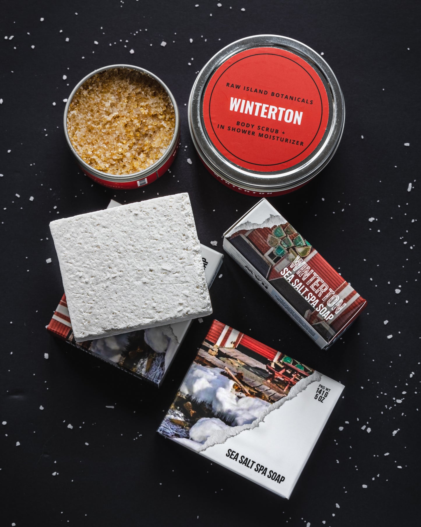 Winterton Body Scrub and In-Shower Moisturizer