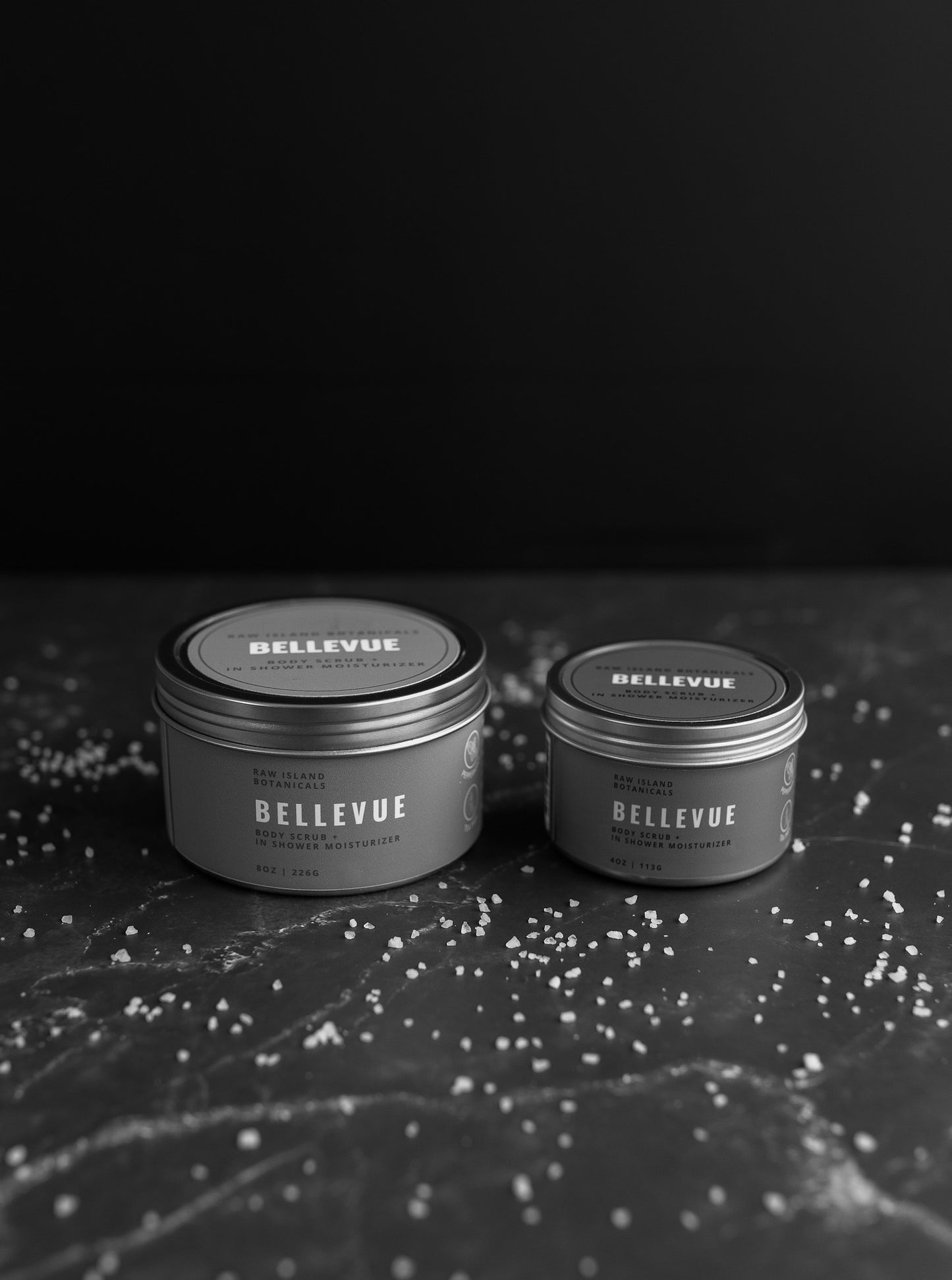 Bellevue Body Scrub and In-Shower Moisturizer