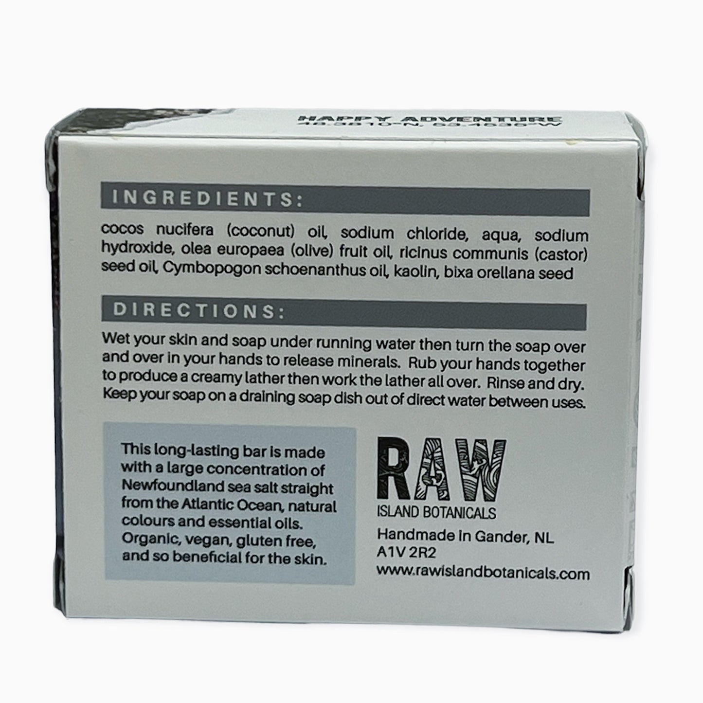 Happy Adventure Sea Salt Spa Soap