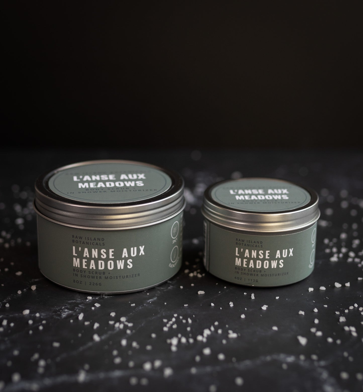 L’anse aux Meadows Body Scrub and In-Shower Moisturizer